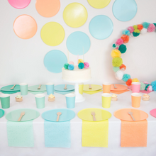 Chewing Gum Pink Party Plates - Ellie and Piper