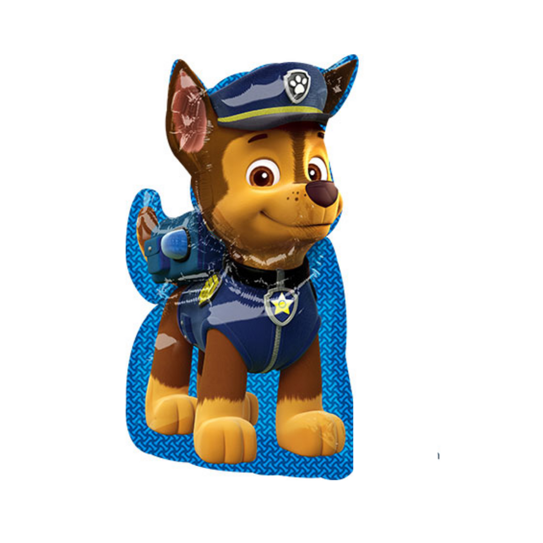 Paw Patrol Balloon - Chase - Ellie and Piper