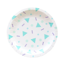 Confetti Pop Large Paper Plates - Ellie and Piper