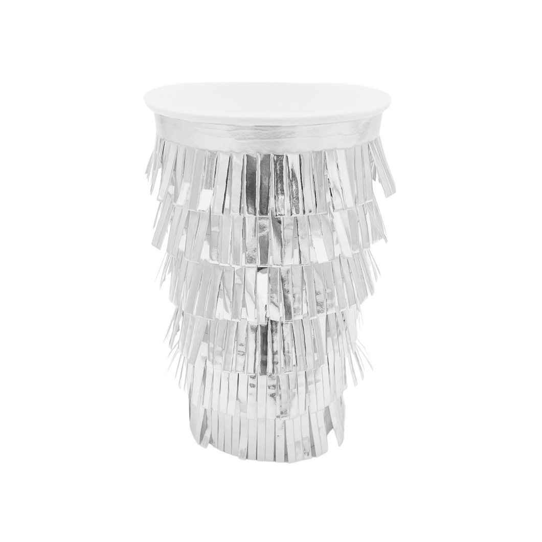 Silver Fringe Cups - Ellie and Piper