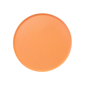 Tangerine Orange Party Plates - Ellie and Piper