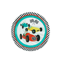 Vintage Race Car Plates - Ellie and Piper